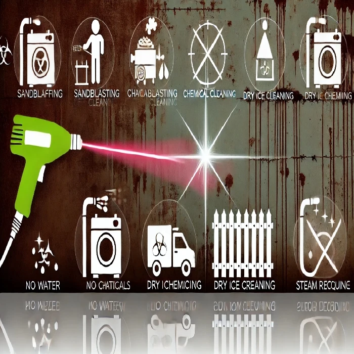 Čiščenje grafitov s pomočjo laserja 